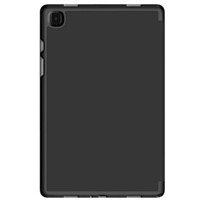 Samsung Galaxy Tab A7 10.4 2020 (T505,T500) solidus atverčiamas juodas odinis dėklas - knygutė (sulankstomas) | Priedai.lt