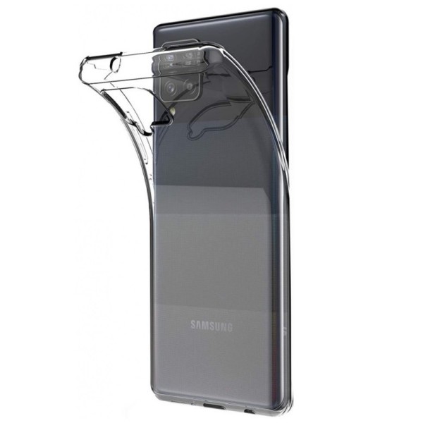 Kõva silikoon (TPU) kaaned - läbipaistev (Galaxy A42 5G)