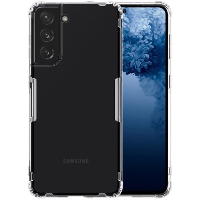 Samsung Galaxy S21 (G991B) Nillkin Nature plonas skaidrus (permatomas) silikoninis TPU bespalvis dėklas | Priedai.lt