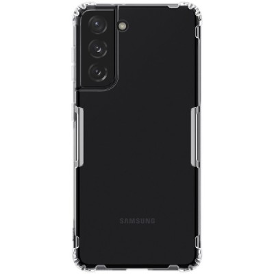 Samsung Galaxy S21 (G991B) Nillkin Nature plonas skaidrus (permatomas) silikoninis TPU bespalvis dėklas | Priedai.lt