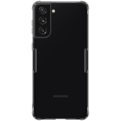 Samsung Galaxy S21+ (G996B) Nillkin Nature plonas skaidrus (permatomas) silikoninis TPU pilkas dėklas | Priedai.lt