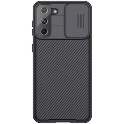 Samsung Galaxy S21+ (G996B) Nillkin CamShield juodas dėklas, nugarėlė su kameros apsauga | Priedai.lt