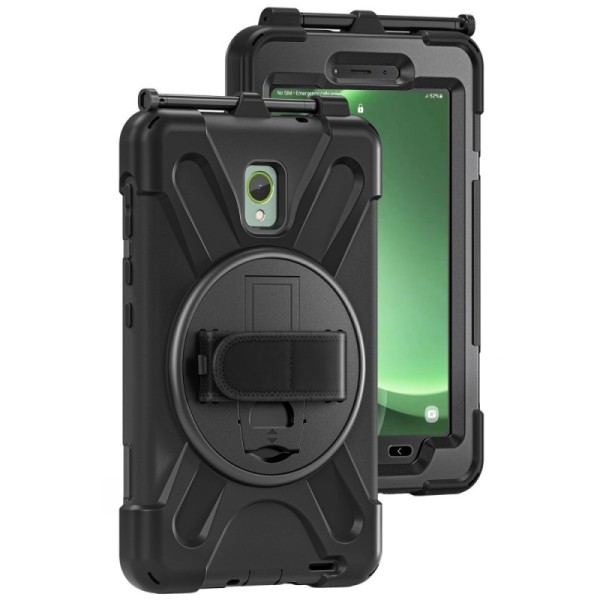 Tugevdatud turvalisus kaaned - must (Galaxy Tab Active 3 8.0 / Tab Active5)