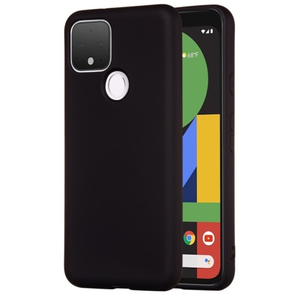 „Shell“ Kõva silikoon (TPU) kaaned - must (Pixel 4A 5G)