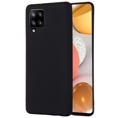 Samsung Galaxy A42 5G Shell kieto silikono TPU juodas dėklas - nugarėlė | Priedai.lt