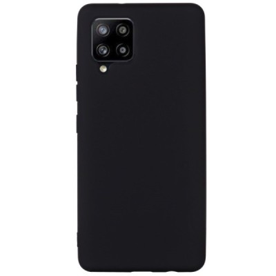 Samsung Galaxy A42 5G Shell kieto silikono TPU juodas dėklas - nugarėlė | Priedai.lt