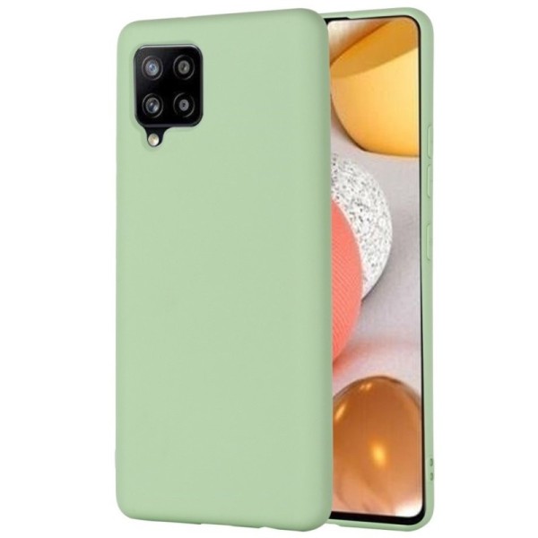 „Shell“ Kõva silikoon (TPU) kaaned - roheline (Galaxy A42 5G)