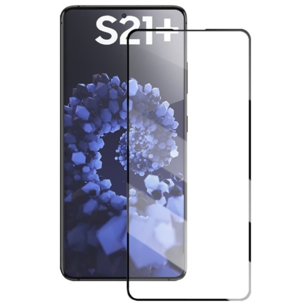 „Mocolo“ Tempered Glass kaitsev ekraaniklaas 0.26 mm - must (Galaxy S21+)