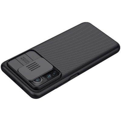 Xiaomi Mi 10T (Mi 10T Pro) Nillkin CamShield juodas dėklas, nugarėlė su kameros apsauga | Priedai.lt