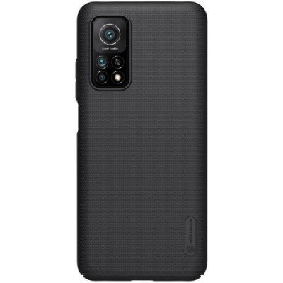 Xiaomi Mi 10T (Mi 10T Pro) Nillkin Frosted Shield juodas plastikinis dėklas, nugarėlė | Priedai.lt