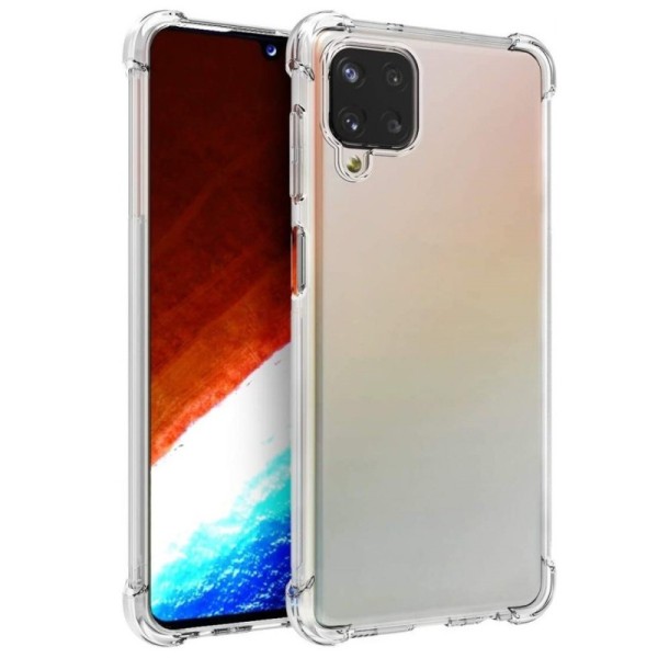 Kõva silikoon (TPU) kaaned - läbipaistev (Galaxy A12)