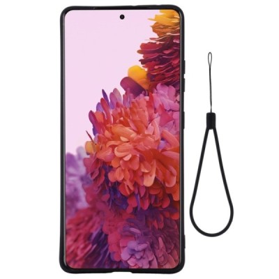 Samsung Galaxy S21 Ultra (G998B) Shell kieto silikono TPU juodas dėklas - nugarėlė | Priedai.lt