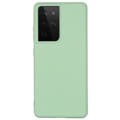 Samsung Galaxy S21 Ultra (G998B) Shell kieto silikono TPU žalias dėklas - nugarėlė | Priedai.lt