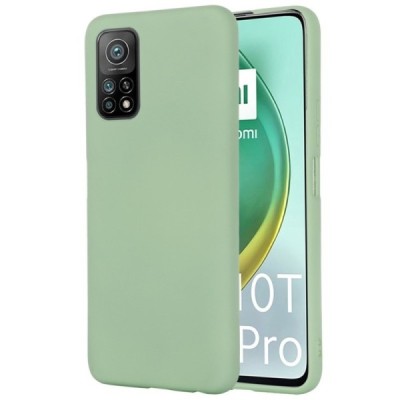 Xiaomi Mi 10T (Mi 10T Pro) Shell kieto silikono TPU žalias dėklas - nugarėlė | Priedai.lt