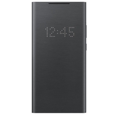 Samsung Galaxy Note 20 Ultra (N986F) originalus Smart Led View Cover atverčiamas juodas dėklas - knygutė | Priedai.lt