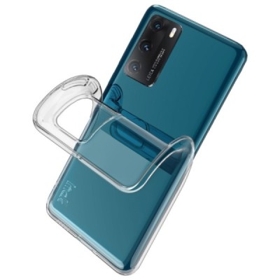 LG K42 „Imak“ kieto silikono TPU skaidrus dėklas - nugarėlė | Priedai.lt