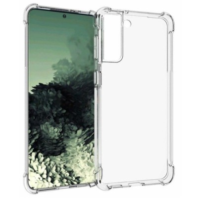 Samsung Galaxy S21+ (G996B) kieto silikono TPU skaidrus dėklas - nugarėlė | Priedai.lt