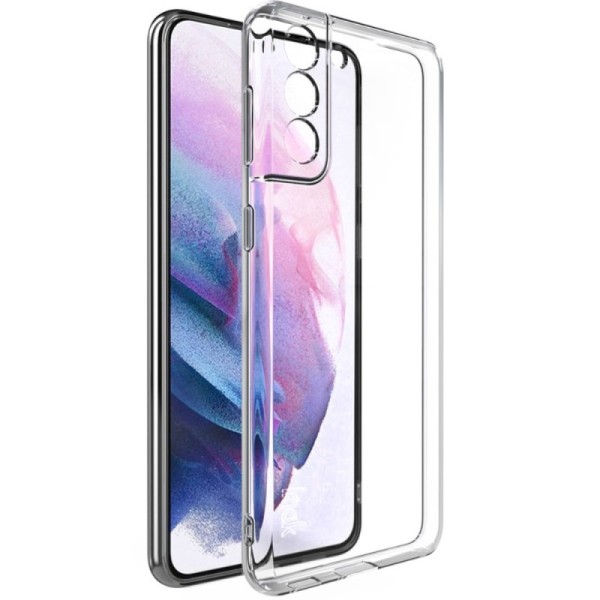 „Imak“ Kõva silikoon (TPU) kaaned - läbipaistev (Galaxy S21+)