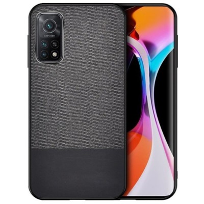 „Bi-Color“ Splicing Xiaomi Mi 10T (Mi 10T Pro) juodas odinis dėklas | Priedai.lt