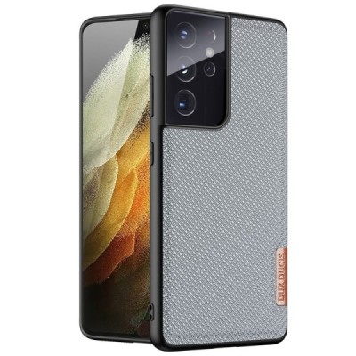 Samsung Galaxy S21 Ultra (G998B) „Dux Ducis“ Fino pilkas dėklas - nugarėlė | Priedai.lt
