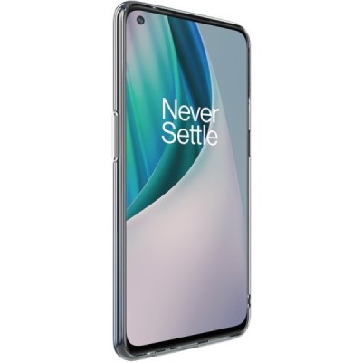OnePlus Nord N10 5G „Imak“ kieto silikono TPU skaidrus dėklas - nugarėlė | Priedai.lt