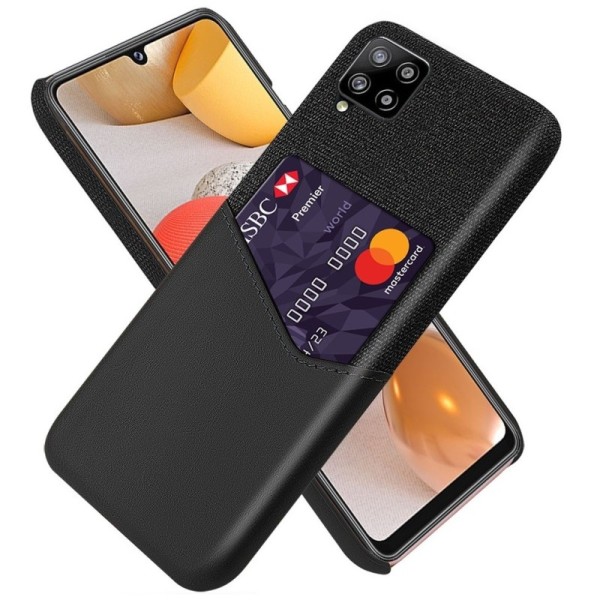 „KSQ“ Shell kaaned taskuga - must (Galaxy A42 5G)