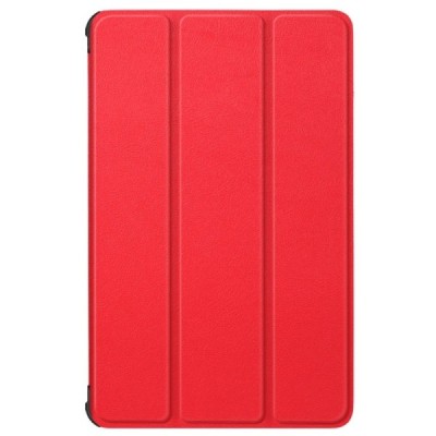 Lenovo Tab P11 11" (J606F) atverčiamas raudonas odinis dėklas (sulankstomas) | Priedai.lt