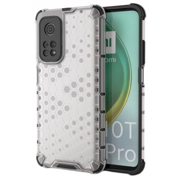 „Honeycomb“ Tugevdatud turvalisus kaaned - läbipaistev (Mi 10T / 10T Pro)