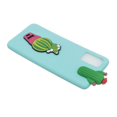 Samsung Galaxy A41 (A415F) „Squezy“ Cactus kieto silikono TPU mėtinis dėklas - nugarėlė | Priedai.lt