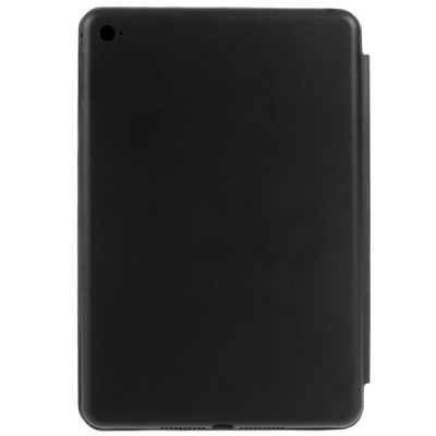 Apple iPad mini 4 (iPad mini 2019) klasikinis atverčiamas juodas odinis dėklas | Priedai.lt