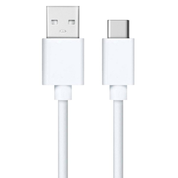 USB Type-C laidas - baltas (1 m. / 1A)