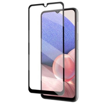 Samsung Galaxy A32 5G „Mocolo“ 3D 9H Tempered Glass sustiprintos apsaugos juodas pilnai dengiantis apsauginis ekrano stiklas 0,3