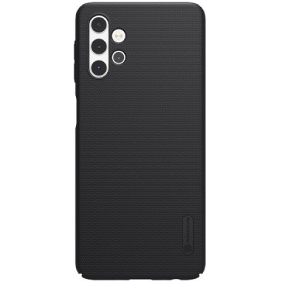 Samsung Galaxy A32 5G „Nillkin“ Frosted Shield juodas plastikinis dėklas, nugarėlė | Priedai.lt