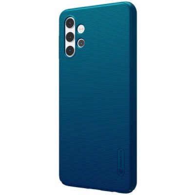 Samsung Galaxy A32 5G „Nillkin“ Frosted Shield mėlynas plastikinis dėklas, nugarėlė | Priedai.lt