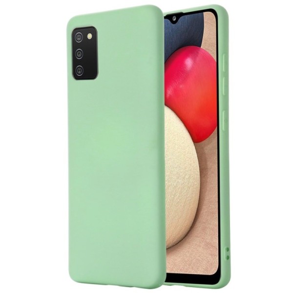 „Shell“ Kõva silikoon (TPU) kaaned - roheline (Galaxy M02s)