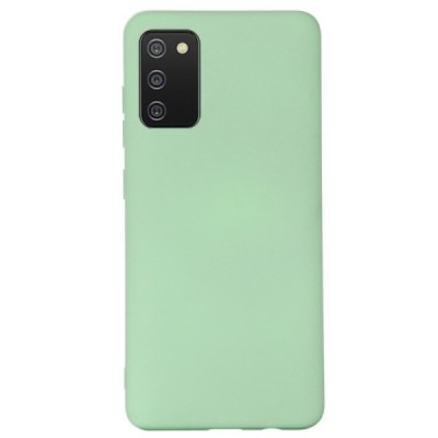Samsung Galaxy M02s Shell kieto silikono TPU žalias dėklas - nugarėlė | Priedai.lt
