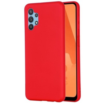 Samsung Galaxy A32 5G Shell kieto silikono TPU raudonas dėklas - nugarėlė | Priedai.lt