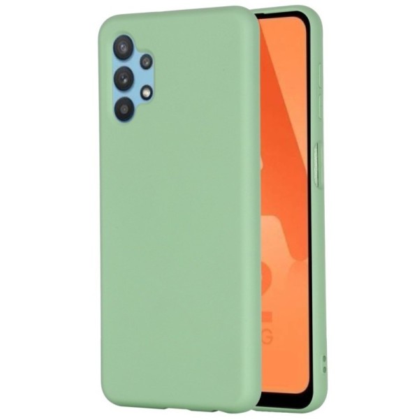 „Shell“ Kõva silikoon (TPU) kaaned - roheline (Galaxy A32 5G)