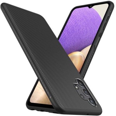 Samsung Galaxy A32 5G kieto silikono TPU juodas dėklas - nugarėlė | Priedai.lt