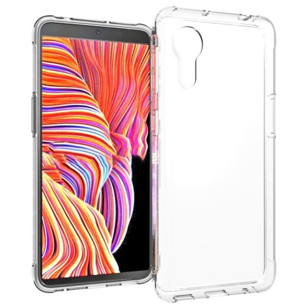 Kõva silikoon (TPU) kaaned - läbipaistev (Galaxy Xcover 5)