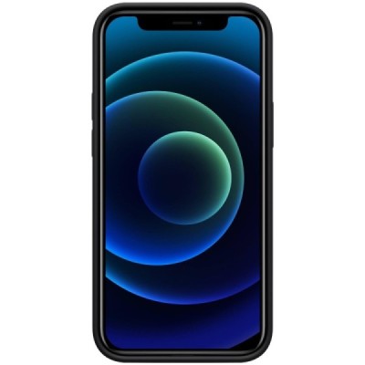 Apple iPhone 12 (12 Pro) „Nillkin“ Flex MagSafe juodas dėklas - nugarėlė | Priedai.lt
