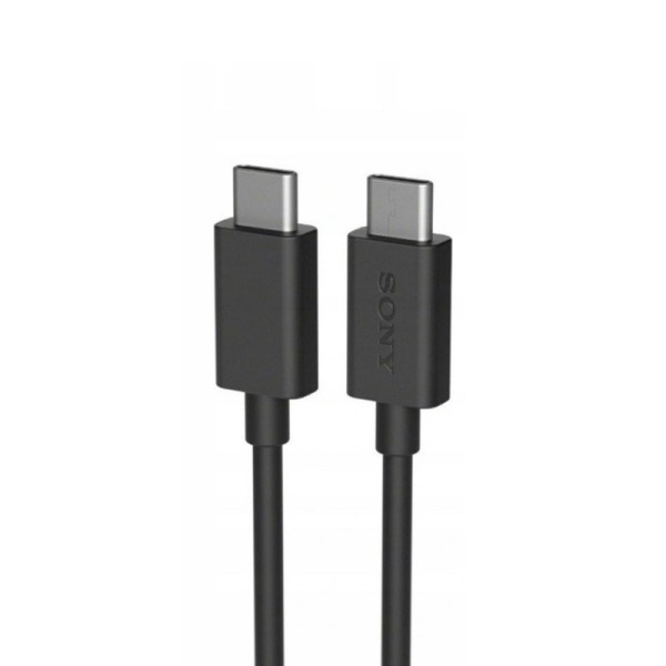 „Sony“ Type-C Type-C laidas - juodas (1 m.)