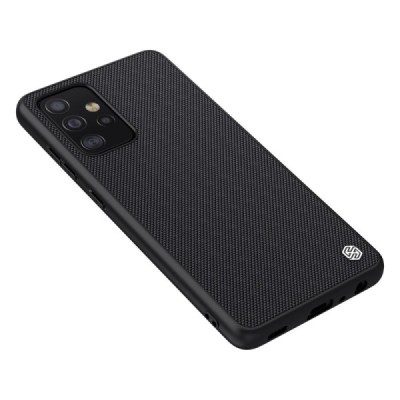 Samsung Galaxy A52 5G (A526B) „Nillkin“ Textured Case juodas dėklas - nugarėlė | Priedai.lt