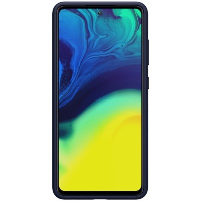 Samsung Galaxy A52 5G (A526B) "Nillkin" Flex Liquid Silicone mėlynas dėklas - nugarėlė | Priedai.lt