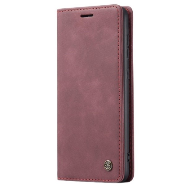 „CaseMe“ Retro Tugev tahke kaaned - burgundi (Galaxy A52 / A52s)