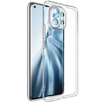 Xiaomi Mi 11 „Imak“ kieto silikono TPU skaidrus dėklas - nugarėlė | Priedai.lt