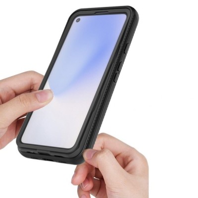 Google Pixel 4A 5G „R-Just“ skaidrus sustiprintos apsaugos dėklas | Priedai.lt