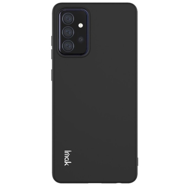 „Imak“ Kõva silikoon (TPU) kaaned - must (Galaxy A72)