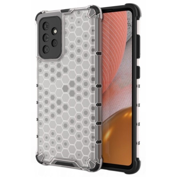 „Honeycomb“ Tugevdatud turvalisus kaaned - läbipaistev (Galaxy A72)