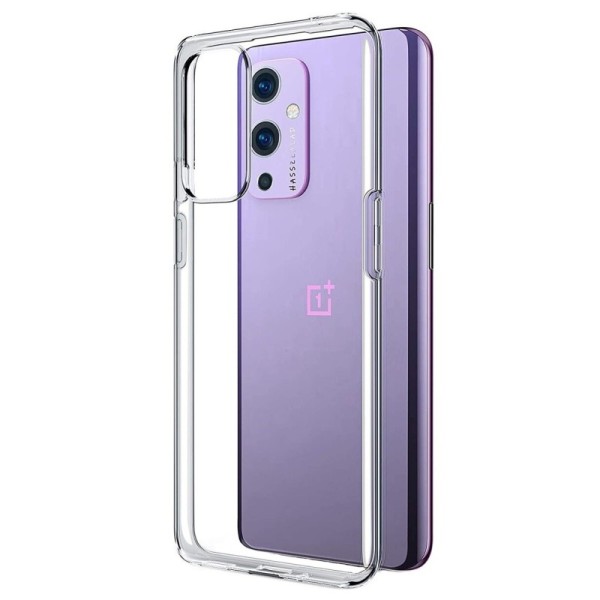 Kõva silikoon (TPU) kaaned - läbipaistev (OnePlus 9)